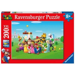 Dėlionė Ravensburger XXL Super Mario, 200 d. kaina ir informacija | Dėlionės (puzzle) | pigu.lt