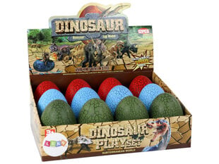 Dinozauro figūrėlė kiaušinyje LeanToys, 9cm цена и информация | Игрушки для мальчиков | pigu.lt
