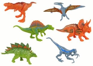 Transporto priemonių rinkinys su dinozaurais Lean Toys kaina ir informacija | Žaislai berniukams | pigu.lt