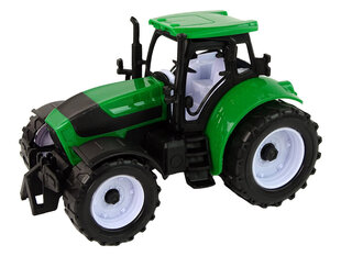 Žaislinių traktorių rinkinys LeanToys, 3vnt. kaina ir informacija | Žaislai berniukams | pigu.lt