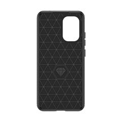 Carbon Case silicone case for Nokia X30 - black kaina ir informacija | Telefono dėklai | pigu.lt