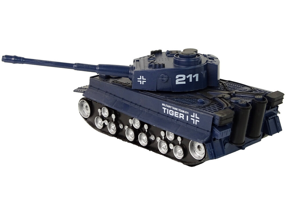 Rc tankas Lean Toys, mėlynas kaina ir informacija | Žaislai berniukams | pigu.lt