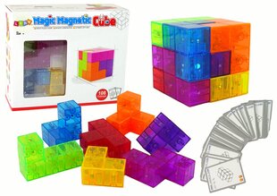Magnetinis kubas Lean Toys, 7 d. kaina ir informacija | Konstruktoriai ir kaladėlės | pigu.lt