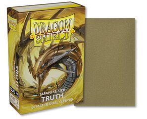 Įmautės žaidimų kortoms Dragon Shield Japanese Matte Dual Truth, 60 vnt. kaina ir informacija | Stalo žaidimai, galvosūkiai | pigu.lt