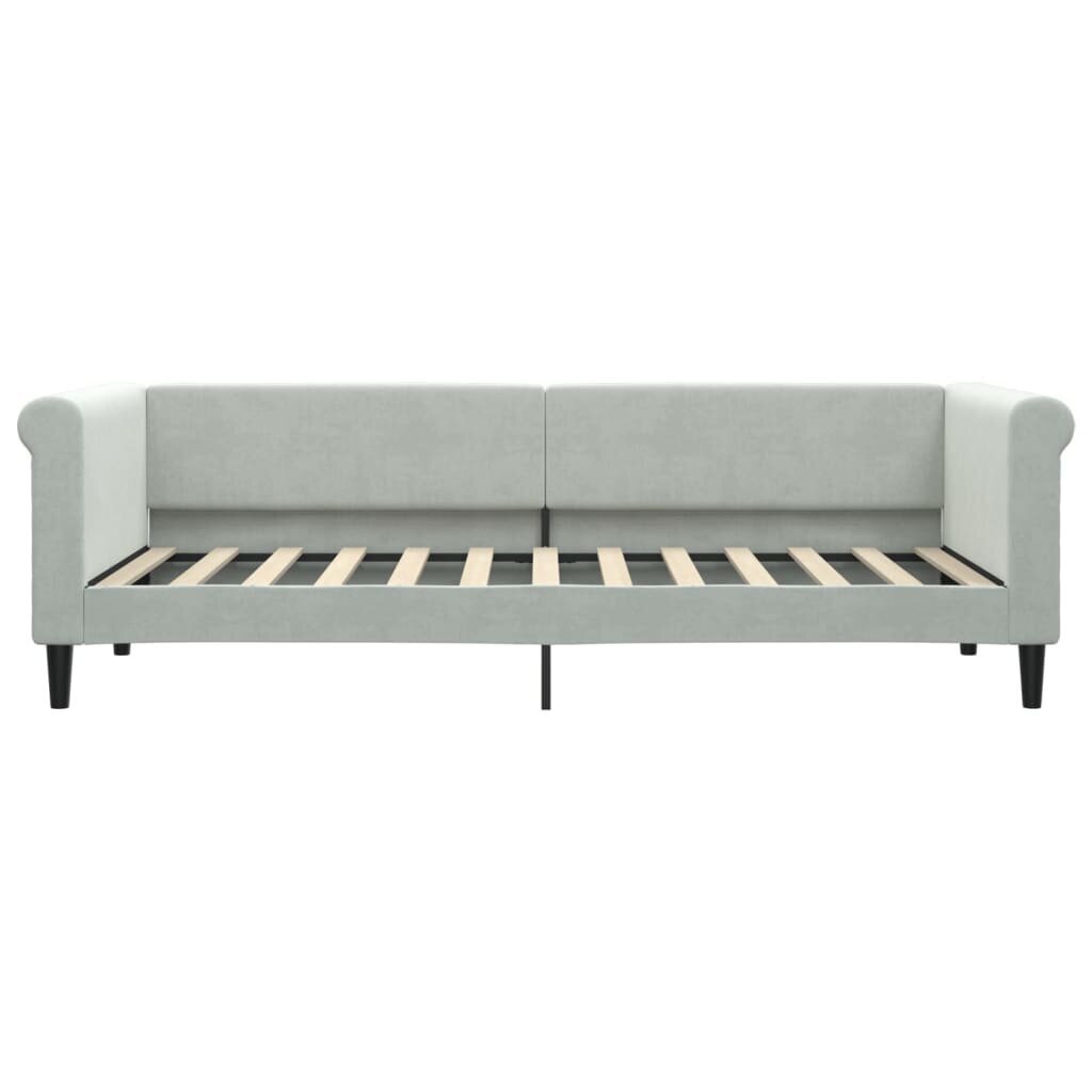 Sofa-lova vidaXL, 80x200 cm, pilka kaina ir informacija | Lovos | pigu.lt