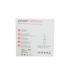 Bluetooth ausinukai Power Wireless juodi kaina ir informacija | Ausinės | pigu.lt