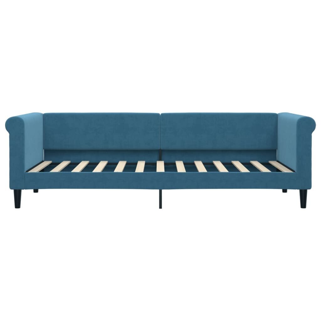 Sofa-lova vidaXL, 80x200 cm, mėlyna kaina ir informacija | Lovos | pigu.lt