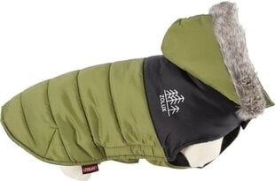 Куртка для собаки Zolux Parka, зеленая 411495КАК цена и информация | Одежда для собак | pigu.lt