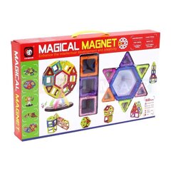 Magnetinis konstruktorius, 52 d. цена и информация | Конструкторы и кубики | pigu.lt