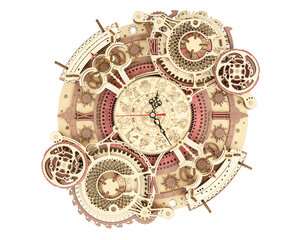 Medinis 3D galvosūkis TM Varvikas Zodiac Wall Clock RK007e kaina ir informacija | Varvikas - the world of bright… Vaikams ir kūdikiams | pigu.lt