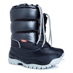 Sniego batai moterims Lucky-M 1417A37, mėlyni kaina ir informacija | Guminiai batai moterims | pigu.lt