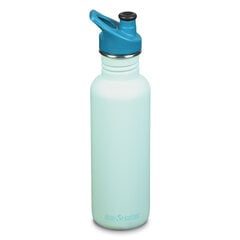 Gertuvė Klean Kanteen Classic Blue Tint, 800 ml, melsvo atspalvio цена и информация | Фляги для воды | pigu.lt