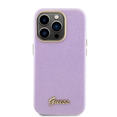 CG Mobile Guess PU Glitter Full Wrapped Case GUHCP15LPGMCSL цена и информация | Чехлы для телефонов | pigu.lt