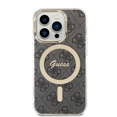 CG Mobile Guess IML 4G MagSafe Case GUHMP15LH4STK kaina ir informacija | Telefono dėklai | pigu.lt