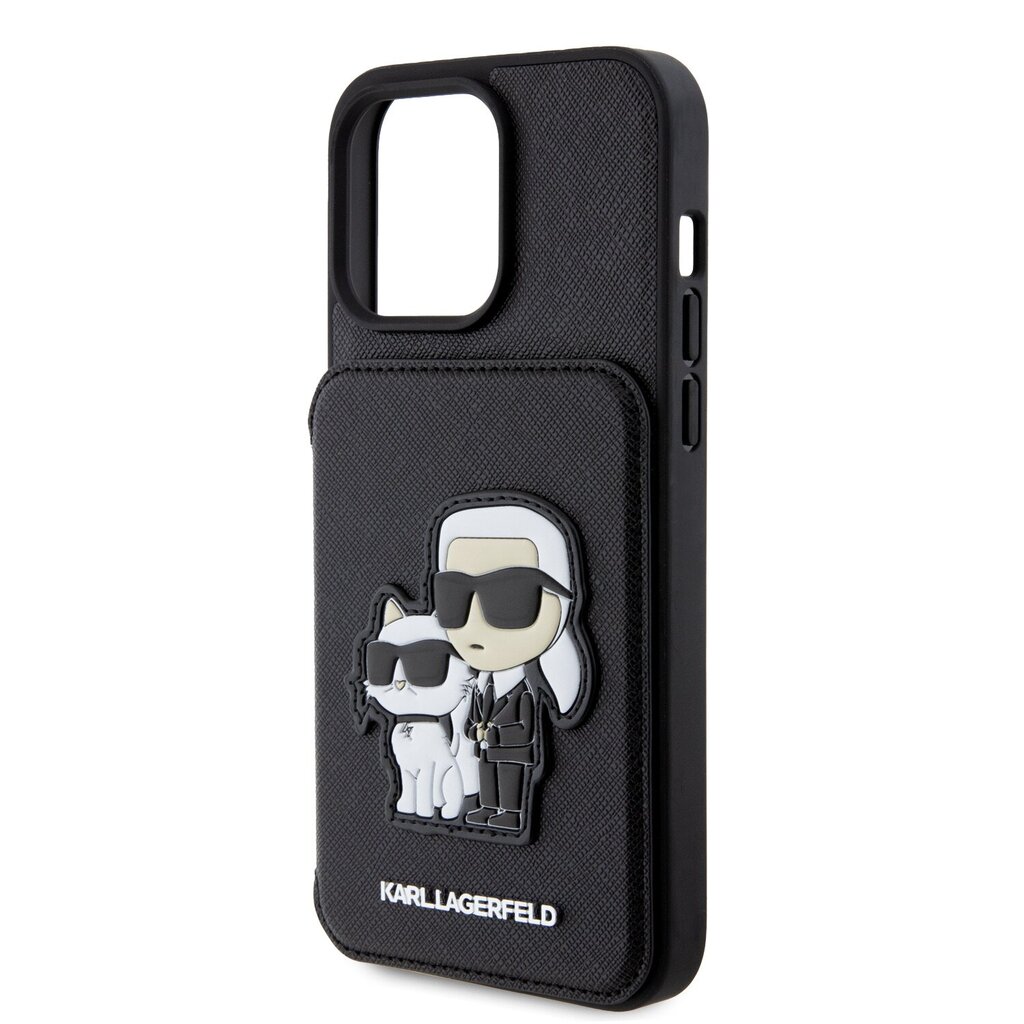 CG Mobile Karl Lagerfeld PU Karl and Choupette Case KLHCP15XSAKCSCK kaina ir informacija | Telefono dėklai | pigu.lt