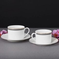 Ambition Art Deco puodelių ir lėkštelių rinkinys, 12 dalių kaina ir informacija | Taurės, puodeliai, ąsočiai | pigu.lt