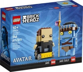 40554 LEGO® BrickHeadz Jake Sully ir jo avataras kaina ir informacija | Konstruktoriai ir kaladėlės | pigu.lt