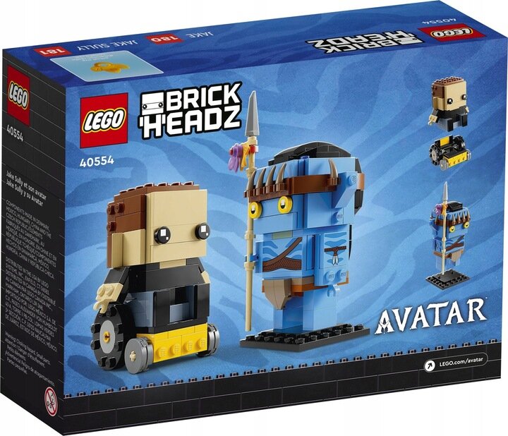 40554 LEGO® BrickHeadz Jake Sully ir jo avataras цена и информация | Konstruktoriai ir kaladėlės | pigu.lt