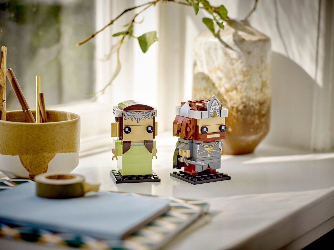 40632 LEGO® BrickHeadz Aragorn and Arwen kaina ir informacija | Konstruktoriai ir kaladėlės | pigu.lt