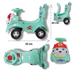 Paspiriama mašinėlė vaikui su garsais, Paw patrol dekoracijos kaina ir informacija | Žaislai kūdikiams | pigu.lt