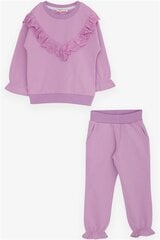 Комплект для девочек Breeze Girls, фиолетовый цена и информация | Комплекты для девочек | pigu.lt