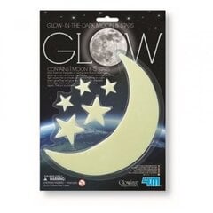 Декоративные наклейки Луна и звезды цена и информация | Интерьерные наклейки | pigu.lt