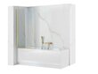 Vonios sienelė Rea Elegant Gold Brushed kaina ir informacija | Priedai vonioms, dušo kabinoms | pigu.lt