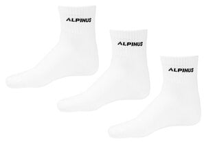 Kojinės unisex Alpinus Alpamayo FL43770, baltos, 3 poros цена и информация | Мужские носки | pigu.lt