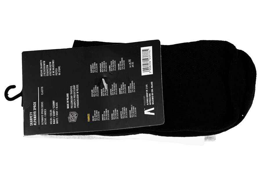 Kojinės unisex Alpinus Alpamayo FL43776, įvairių spalvų, 3 poros kaina ir informacija | Vyriškos kojinės | pigu.lt