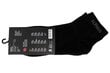 Kojinės unisex Alpinus FL43764, juodos, 3 poros kaina ir informacija | Vyriškos kojinės | pigu.lt