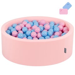 Kamuoliukų baseinas KiddyMoon 90x30cm/200, rožinis kaina ir informacija | Žaislai kūdikiams | pigu.lt