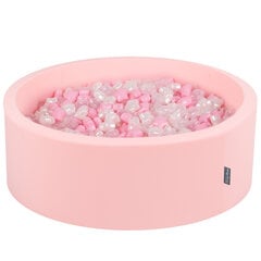Kamuoliukų baseinas KiddyMoon 90x30cm/600, rožinis kaina ir informacija | Žaislai kūdikiams | pigu.lt