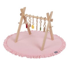 Kilimėlis su stoveliu kūdikiams KiddyMoon, rožinis kaina ir informacija | Žaislai kūdikiams | pigu.lt