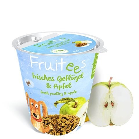 Bosch Petfood skanėstai šunims Fruitees Apple, 0,2kg цена и информация | Skanėstai šunims | pigu.lt