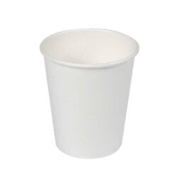 Набор стаканов Algon Кафе Картон Одноразовые 200 ml 100 штук цена и информация | Праздничная одноразовая посуда | pigu.lt