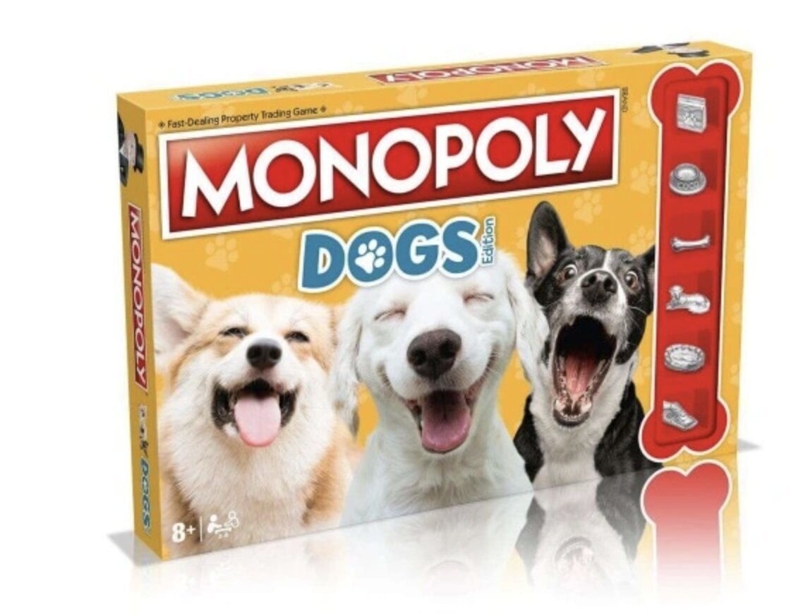 Stalo žaidimas Monopolis Šunys kaina ir informacija | Stalo žaidimai, galvosūkiai | pigu.lt