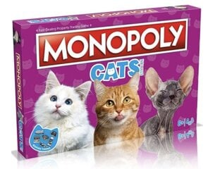 Stalo žaidimas Monopolis Katės kaina ir informacija | Stalo žaidimai, galvosūkiai | pigu.lt