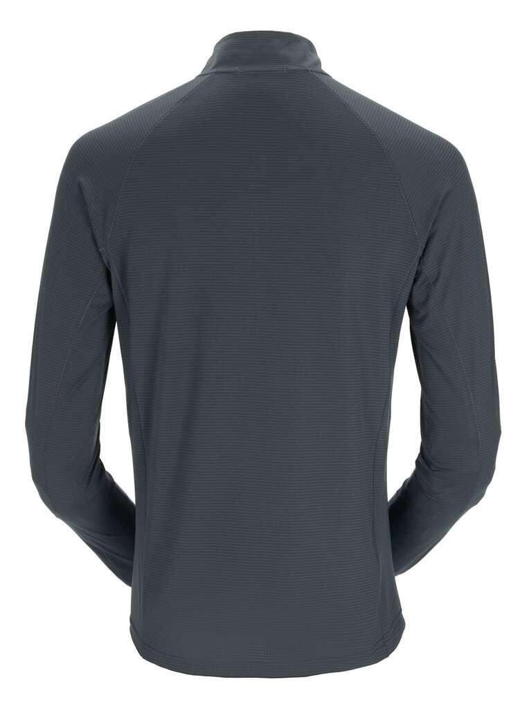 Marškinėliai vyrams Rab Men's Sonic LS Zip, juodi kaina ir informacija | Vyriški marškinėliai | pigu.lt