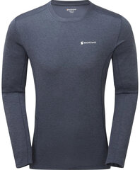 Marškinėliai vyrams Montane Dart Long Sleeve, mėlyni цена и информация | Мужские футболки | pigu.lt