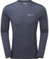 Marškinėliai vyrams Montane Dart Long Sleeve, mėlyni цена и информация | Vyriški marškinėliai | pigu.lt