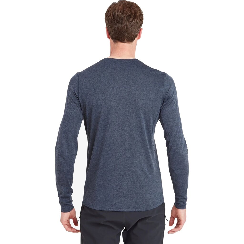 Marškinėliai vyrams Montane Dart Long Sleeve, mėlyni kaina ir informacija | Vyriški marškinėliai | pigu.lt