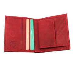 Piniginė Genuine Leather 730RED цена и информация | Мужские кошельки | pigu.lt