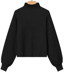 Glo Story Cвитеры Black WMY 4259/BLACK WMY 4259/BLACK/S-M цена и информация | Женские кофты | pigu.lt