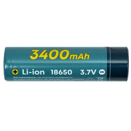 Akumuliatorius 18650, 3.7V, 1C, 3400mAh kaina ir informacija | Elementų krovikliai | pigu.lt