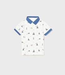 Белая рубашка для мальчика Mayoral цена и информация | Рубашки для мальчиков | pigu.lt