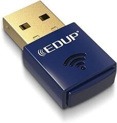 EDUP EP-N8568 USB-адаптер WiFi 150Mbps + Bluetooth 4.0 / RTL8723BU цена и информация | Адаптеры, USB-разветвители | pigu.lt