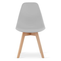 Комплект из 3 стульев Kito, серый цена и информация | Стулья для кухни и столовой | pigu.lt