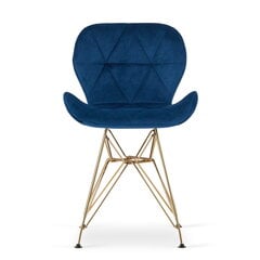 3-ių kėdžių komplektas Nest, mėlynas kaina ir informacija | Virtuvės ir valgomojo kėdės | pigu.lt