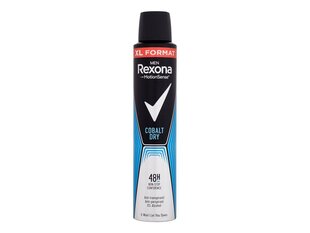 Purškiamas dezodorantas Rexona Men Cobalt Dry, 200 ml kaina ir informacija | Dezodorantai | pigu.lt