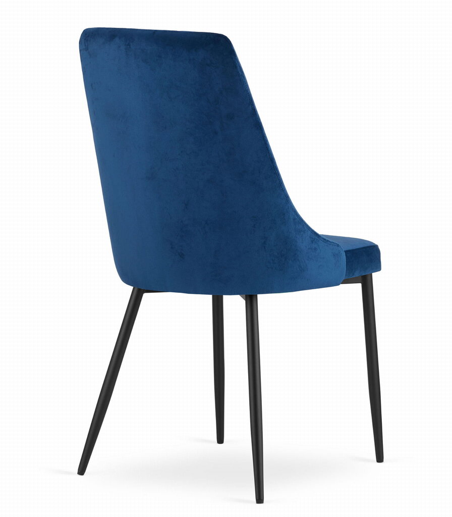 3-ių kėdžių komplektas Imola, mėlynas kaina ir informacija | Virtuvės ir valgomojo kėdės | pigu.lt